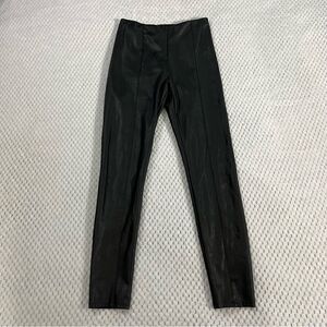 Lysse Faux Leather High Rise Leggings Black Size Medium